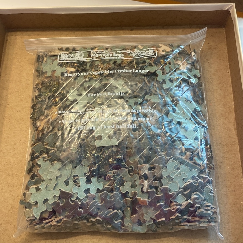 Vintage 80’s  WHITE ARABIAN STALLION JIGSAW PUZZLE, SPRINGBOK, 1000 PIECES. - Picture 10 of 14